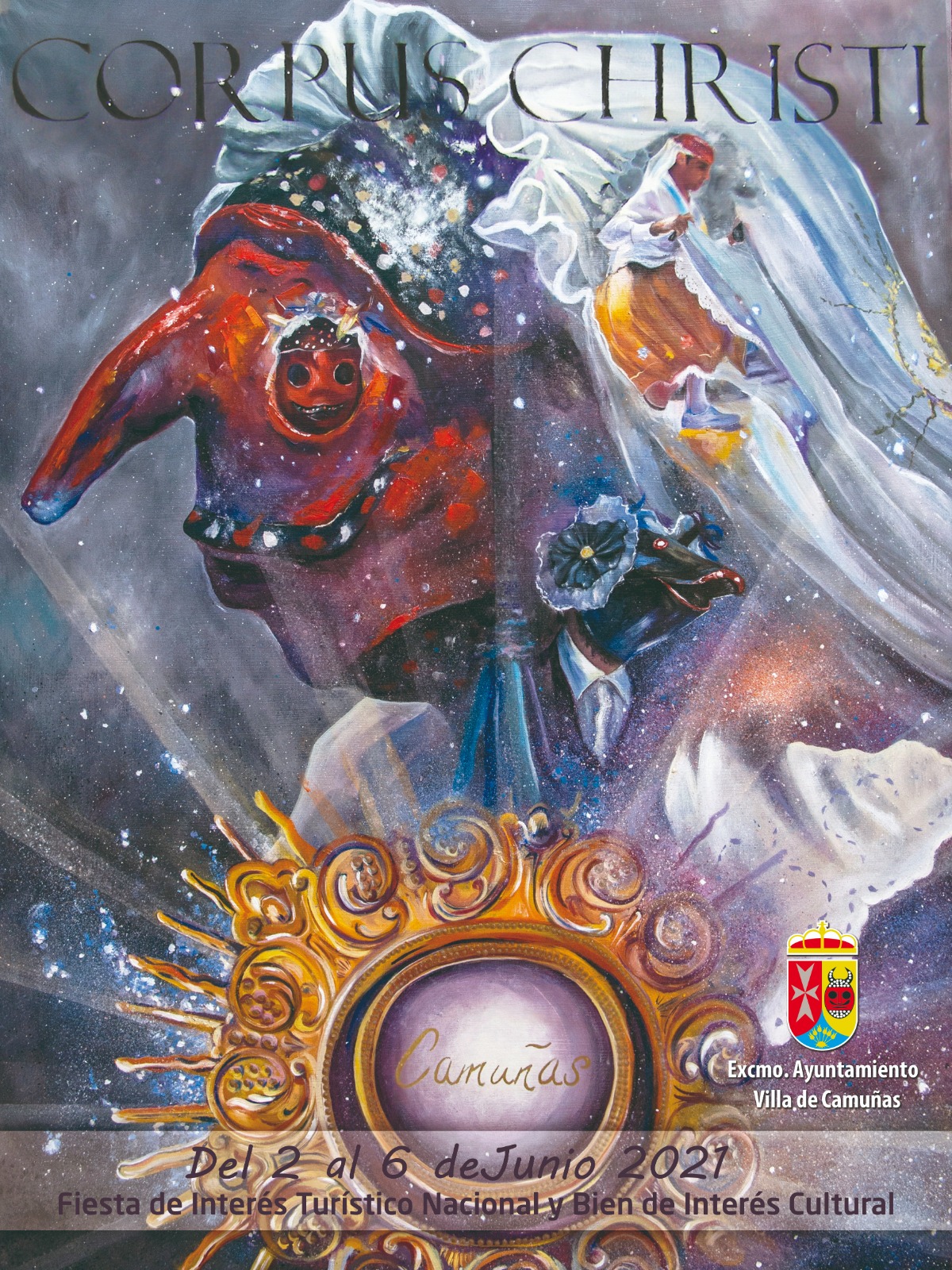 Corpus Christi y baile de Pecados y Danzantes de Camuñas  